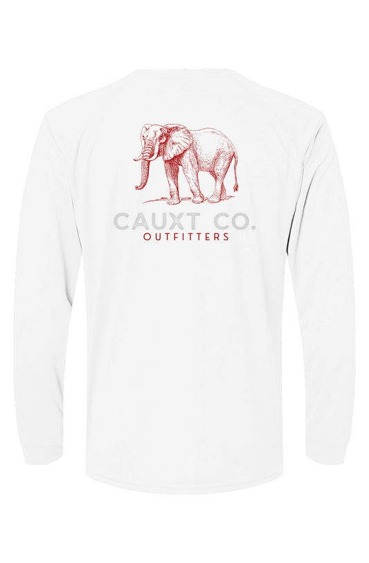 SEC performance fishing shirt - Bama design by Cauxt Co.